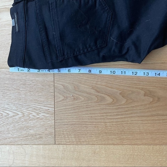 NWOT Citizens of humanity all black slim straight leg denim - 27 - Picture 14 of 16